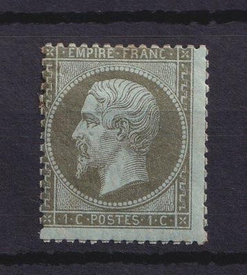 Frankrijk 1862 - Nieuw, Napoléon 1c - Yvert n°19, Gestempeld