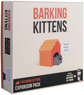 Exploding Kittens - Barking Kittens Expansion | Exploding, Hobby en Vrije tijd, Gezelschapsspellen | Bordspellen, Verzenden, Nieuw