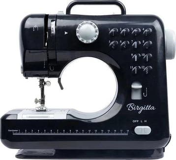 Nordic ProStore Mini Naaimachine 12 Steken Zwart - Gebruikt, Ophalen of Verzenden, Nieuw