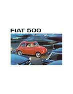 1968 FIAT 500 D SUNROOF | GIARDINIERA BROCHURE NEDERLANDS, Nieuw, Author