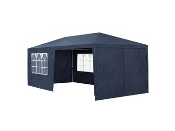 Veiling - Partytent met zijwanden - 3x6 M - Blauw, Tuin en Terras, Nieuw