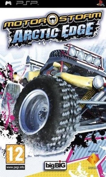 Motorstorm Arctic Edge (Buitenlands Doosje) (PSP Games), Spelcomputers en Games, Ophalen of Verzenden, Zo goed als nieuw