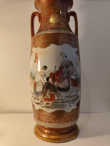 Vaas - Porselein - Japan - Meiji periode (1868-1912) (Zonder, Antiek en Kunst