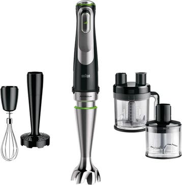 Braun Handblender 1200 Watt | 25% Korting | Nu Slaan, Witgoed en Apparatuur, Ophalen of Verzenden, Zo goed als nieuw, Vaatwasserbestendig