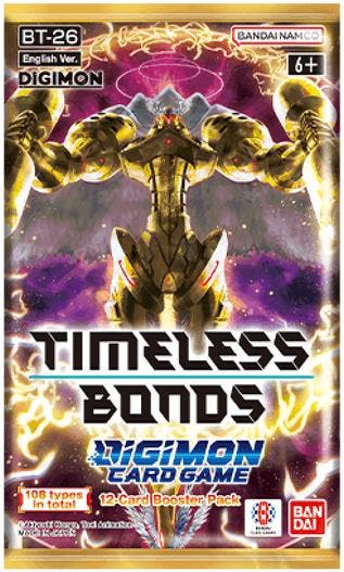 Digimon TCG - Timeless Bonds [S-26] Boosterpack | Bandai -, Verzenden, Nieuw