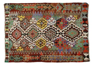 Usak - Vloerkleed - 200 cm - 154 cm - Vintage Turkse Oushak, Nieuw