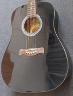 Richwood - RD08 Dreadnought Black - - Akoestische gitaar, Muziek en Instrumenten, Nieuw