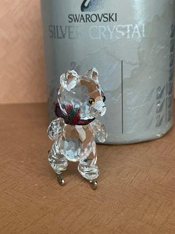 Swarovski - Beeldje - Krisbeer op Schaatsen - Boxed -