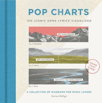 Pop Charts 100 Iconic Song Lyrics Visualized - Katrina, Boeken, Verzenden, Zo goed als nieuw, Katrina Mchugh