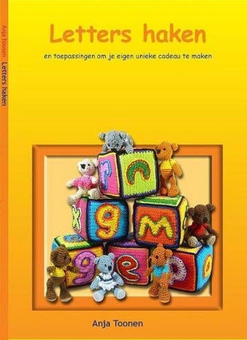 Letters haken en toepassingen om je eigen unieke cadeau te, Verzenden, Zo goed als nieuw, Anja Toonen