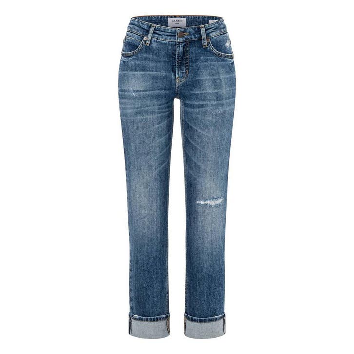 Cambio • blauwe jeans Paris Straight • 34, Kleding | Dames, Spijkerbroeken en Jeans, Blauw, Nieuw, Verzenden