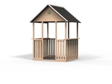 EXIT Panorama 100 - Houten Speelhuis - FSC Hout - Naturel, Kinderen en Baby's, Speelgoed | Overig, Verzenden, Zo goed als nieuw