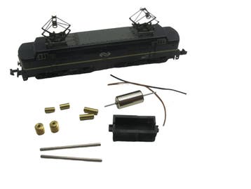 micromotor NM004C motor ombouwset voor Minitrix NS 1200, Hobby en Vrije tijd, Modeltreinen | N-Spoor, Overige merken, Gelijkstroom