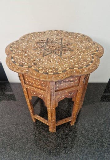 Salontafel - Hout, Been