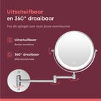 2dekans | Fraay® Make Up Spiegel met LED Verlichting - 10x, Ophalen of Verzenden, Zo goed als nieuw