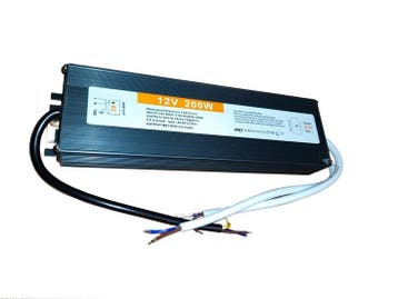 LED driver-voeding 12volt-200w waterproof IP67, Huis en Inrichting, Verzenden, Nieuw