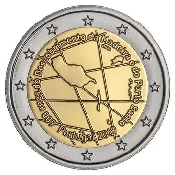 Portugal 2 Euro Madeira 2019, Postzegels en Munten, Munten | Europa | Euromunten, Verzenden