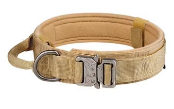 Tactische Nylon Hondenhalsband – Metalen Gesp, Ademend, Dieren en Toebehoren, Verzenden, Nieuw