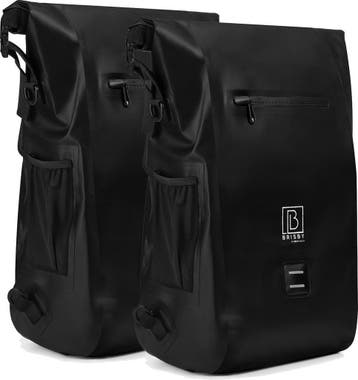 Brisby 40-52 Liter 3 in 1 Waterdichte Rolltop Fietstassenset, Fietsen en Brommers, Fietsaccessoires | Fietstassen, Ophalen of Verzenden