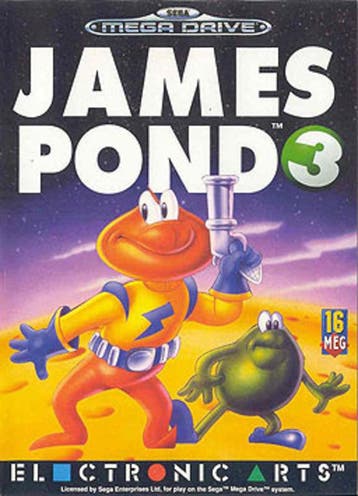 James Pond 3 - Sega Genesis - NTSC (Losse Cassette), Spelcomputers en Games, Ophalen of Verzenden, Zo goed als nieuw
