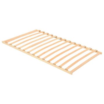 vidaXL Lattenbodem met 13 latten 120x200 cm, Bruin, Verzenden, Nieuw, Twijfelaar