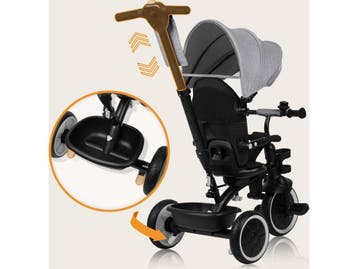 Lionelo Berry - Driewieler 2in1 - Tot 25kg - 360° draaibare, Verzenden, Zo goed als nieuw, Lionelo