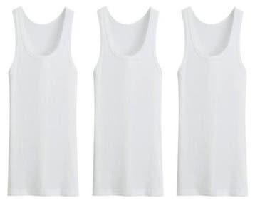 3 stuks Bonanza hemd - Regular - 100% katoen - wit, Verzenden