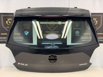 VW Polo 6R bj.2017 achterklep art.6R0827159 kleur zwart, Gebruikt, Achter, Volkswagen, Achterklep