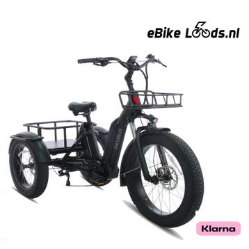 Vogue Big Foot MX 5, dubbel accu, driewieler, gratis thui..., Fietsen en Brommers, Fietsen | Bakfietsen, Ophalen of Verzenden
