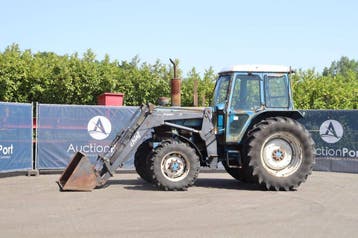 Veiling: Tractor Ford 7700 Diesel 1978 met voorlader (Marge), Ophalen, Gebruikt, Ford, 7500 tot 10000