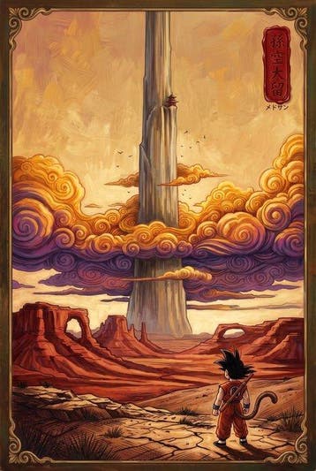 MEDSAN - Goku and Korin Tower () - UNIQUE WORK