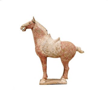 Oud Chinees, Tang-dynastie Terracotta Een grote en