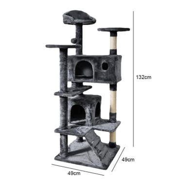 XXL Multi-Niveau Krabpaal - Krabmeubel Nieuw Design Condo, Dieren en Toebehoren, Krabmeubelen, Verzenden, Nieuw, Krabpaal