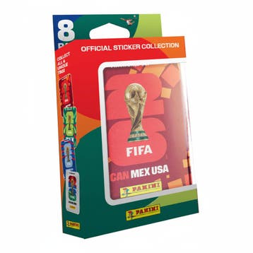 Panini   FIFA World Cup 2026 Stickers Compact Tin met 8, Verzenden, Nieuw