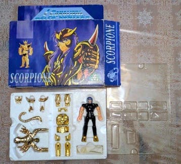 Bandai - Action figure SAINT SEIYA SCORPIONE GIOCHI PREZIOSI