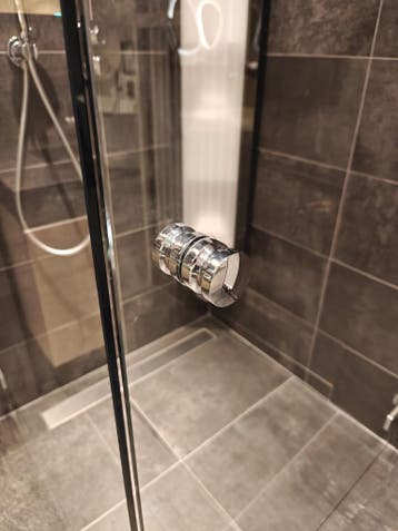 Douchecabine profielloos ca. 100x100cm - 0011, Ophalen, Nieuw, Glas, Douche