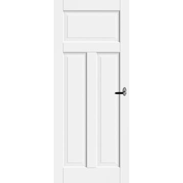 Cando binnendeur York 78x201,5 (Wit, Opdek rechtsdraaiend), Minder dan 80 cm, Binnendeur, Nieuw, Ophalen of Verzenden