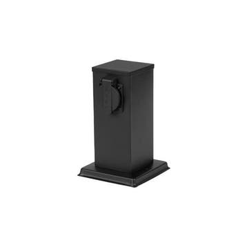 Tuinpaal contactdoos tweevoudig - 230V - 20cm, Ophalen of Verzenden, Nieuw, Stopcontact