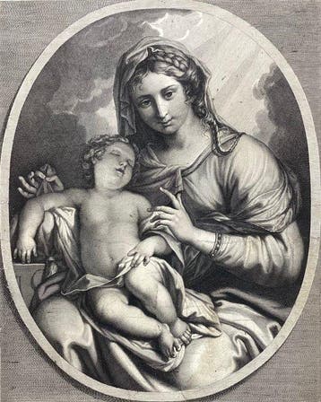 Alexis Loir (1640-1713), da Nicolas Loir - Ego dormio, et