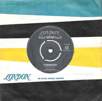 Single vinyl / 7 inch - Slim Whitman - Tormented / Candy..., Cd's en Dvd's, Verzenden, Zo goed als nieuw, 7 inch, Country en Western