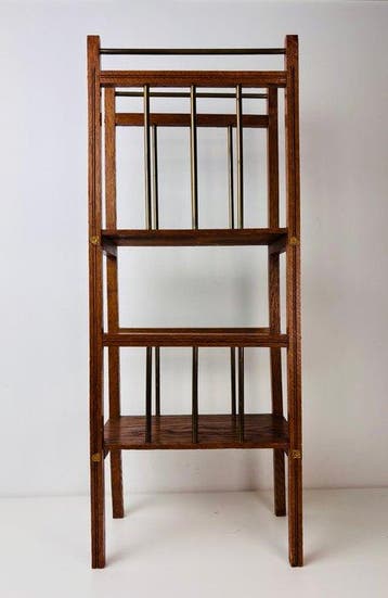 Tijdschriftenhouder - Amsterdamse School / Art Deco stijl