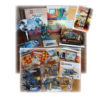 Lego Set - Ninjago - 2 sets 70648 en 71784 , 2 boeken en, Nieuw