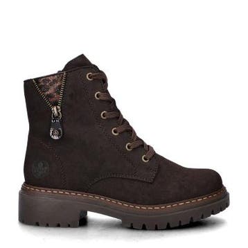 Rieker veterboots voor dames in het Bruin, Kleding | Dames, Bruin, Verzenden, Lage of Enkellaarzen, Nieuw