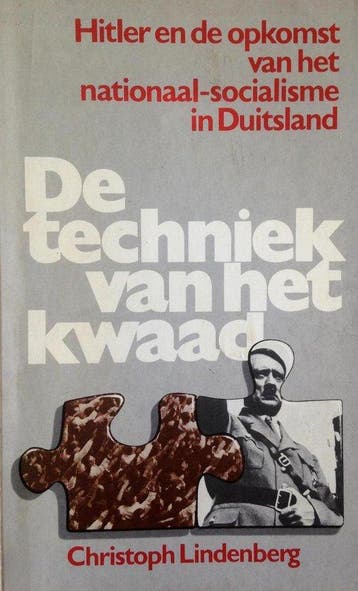 TECHNIEK VAN HET KWAAD 9789060382103 Lindenberg, Verzenden, Gelezen, Lindenberg