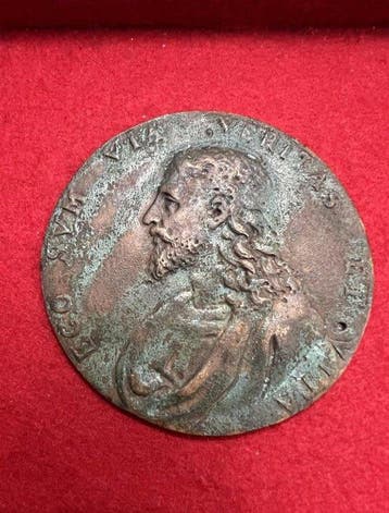 Italië. Medal Post XVI Secolo - Cristo opus Giovanni