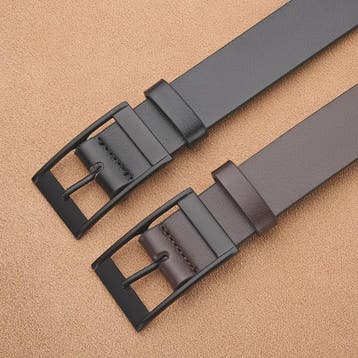Luxe Heren Riem van PU Leer met Metalen Pin Gesp - Stijlvol, Verzenden, Nieuw