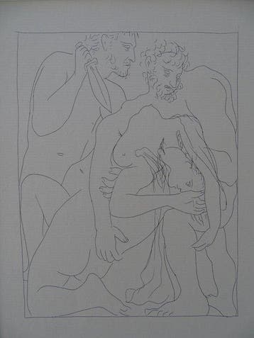 Pablo Picasso (1881-1973) - El Asesinato