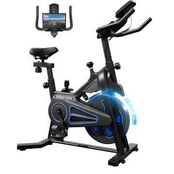 Spinningfiets Hometrainer 6KG Stil met LCD en Weerstand, Verzenden, Nieuw