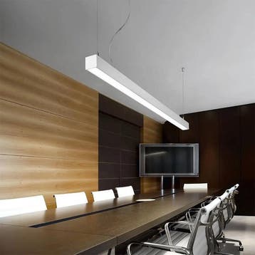 Lineaire LED Hanglamp - Lijnverlichting - Kozolux Tina - 40W, Ophalen of Verzenden, Nieuw, Metaal, Overige fittingen