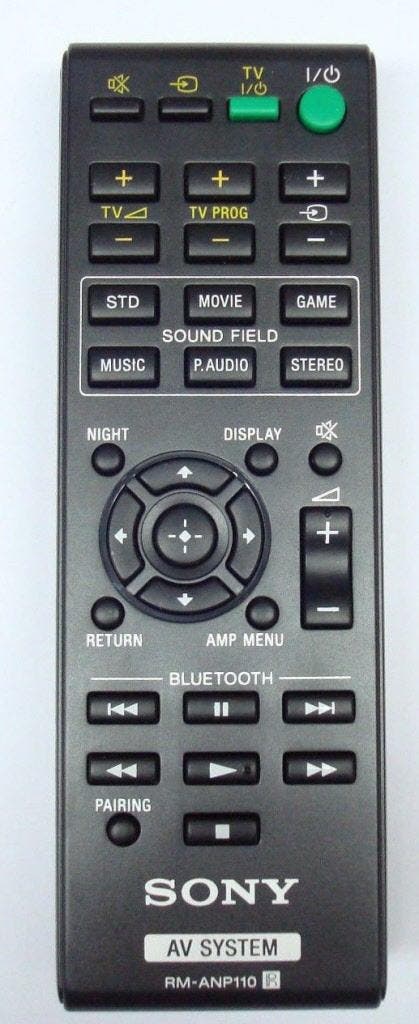 Afstandsbediening Sony rm-anp109 rm-anp110, Audio, Tv en Foto, Afstandsbedieningen, Origineel, Nieuw, Ophalen of Verzenden